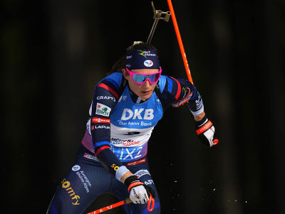 Francúzska biatlonistka Justine Braisazová-Bouchetová získala zlato v hromadných pretekoch na majstrovstvách sveta v Novom Meste na Morave.