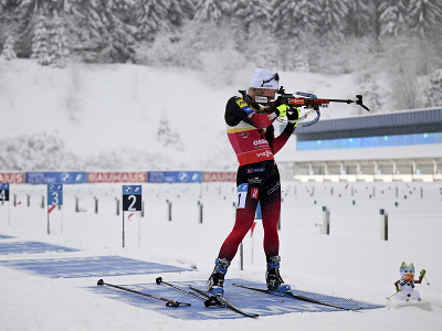 Nórska biatlonistka Marte Olsbuová Röiselandová zvíťazila v nedeľných stíhacích pretekoch na 10 km na podujatí 5. kola Svetového pohára
