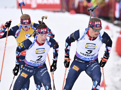 Nórsky biatlonista Endre Strömsheim (3) zvíťazil v sobotných stíhacích pretekoch na 12,5 km na podujatí 4. kola Svetového pohára v Oberhofe a dosiahol prvý triumf v kariére. 