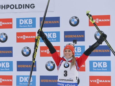 Skvelá Paulína Fialková skončila v Ruhpoldingu na treťom mieste