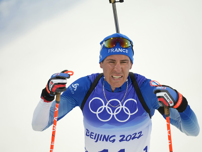 Francúzsky biatlonista Quentin Fillon Maillet získal na ZOH 2022 v Pekingu zlatú medailu vo vytrvalostných pretekoch na 20 km