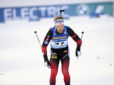 Nórsky biatlonista Filip Fjeld Andersen
