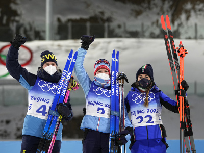 Zlato v šprinte získala Nórka Marte Olsbuová Röiselandová. Na stupňoch víťazov ju doplnili strieborná Švédka Elvira Öbergová a bronzová Talianka Dorothea Wiererová.