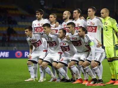 Bieloruský národný tím pred zápasom