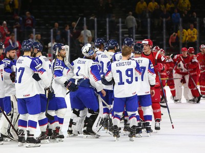 Slovenskí hokejisti zakončili svoje účinkovanie na šampionáte výhrou nad Bieloruskom