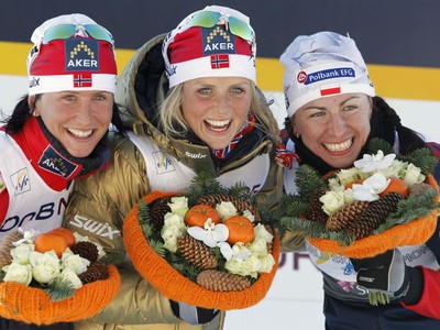 Björgenová, Johaugová a Kowalczyková