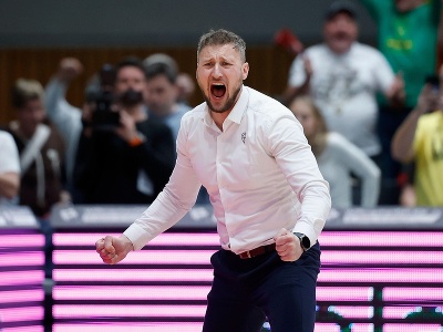 Tréner Michal Madzin reaguje