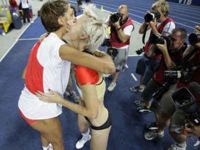  Blanka Vlašičová, Ariane Friedrichová, 20. augusta 2009