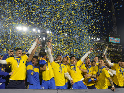 Futbalisti tímu Boca Juniors získali 35. argentínsky titul