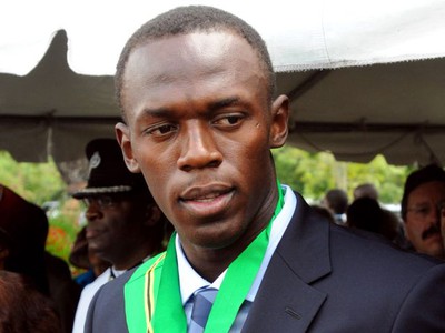 Usain Bolt s cenným