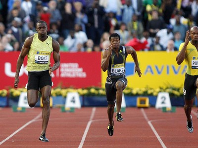 Usain Bolt, Yohan Blake