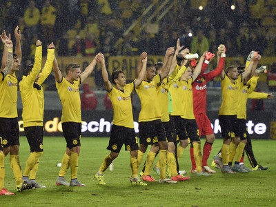 Futbalisti Dortmundu po výhre
