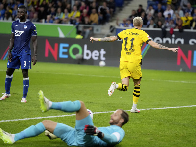 Marco Reus oslavuje gól