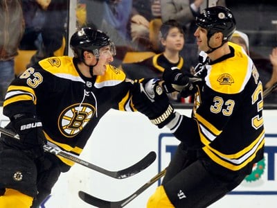 Brad Marchand a Zdeno