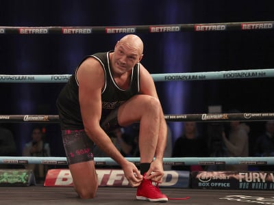 Britský boxer Tyson Fury