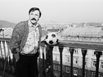 Antonín Panenka na archívnej snímke z roku 1993
