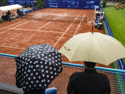 Mužské i ženské finále na Bratislava Open preložili pre dážď
