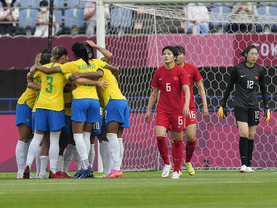 Brazílčanka Marta dvoma gólmi prispela k triumfu nad Čínou