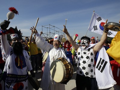 Juhokórejskí fanúšikovia