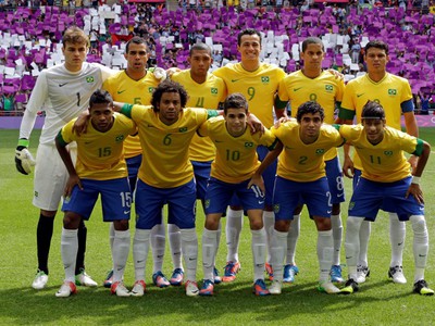 Zostava Brazílie na finále OH 2012