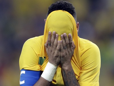 Neymar sa po rozhodujúcej penalte rozplakal