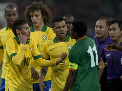 Brazílsky futbalista Neymar spôsobil