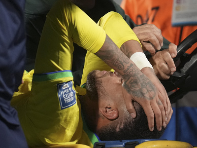 Neymar v slzách