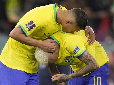 Brazílsky futbalista Neymar po prehre s Chorvátskom