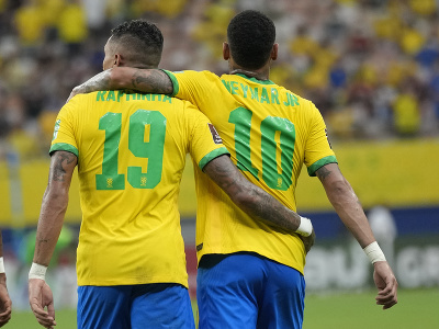 Raphinha a Neymar