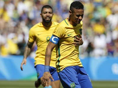 Neymar počas semifinálového súboja