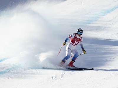 Americká lyžiarka Breezy Johnsonová 