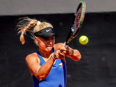 Česká tenistka Brenda Fruhvirtová