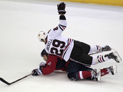 Brooks Laich a Bryan Bickell