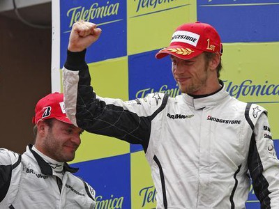Button Barrihello Brawn GP