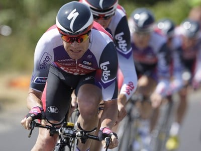 Cadel Evans, Silence-Lotto, TdF, Montpellier, 7. júla 2009
