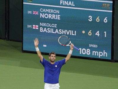 Cameron Norrie sa stal víťazom turnaja v Indian Wells