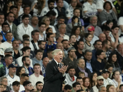 Tréner Realu Madrid Carlo Ancelotti