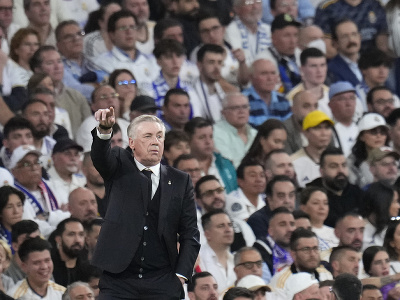 Tréner Realu Carlo Ancelotti