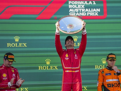 Carlos Sainz - víťaz VC Austrálie F1