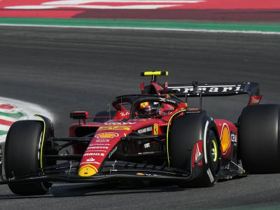 Carlos Sainz počas kvalifikácie