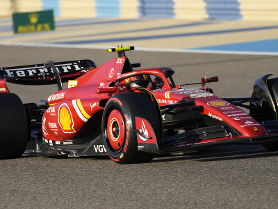Pilot Ferrari Carlos Sainz