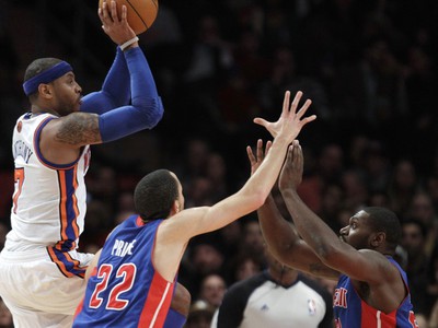 Carmelo Anthony v akcii