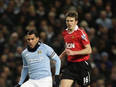 Tévez a Carrick v