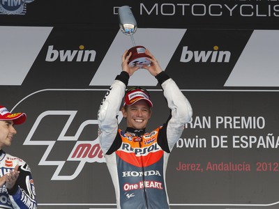 Casey Stoner a Jorge