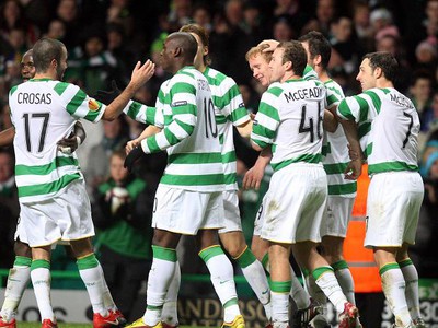 Futbalisti Celtic Glasgow