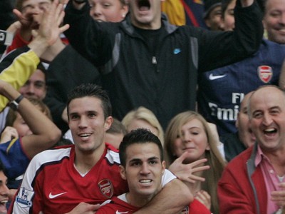 Cesc Fabregas a Robin