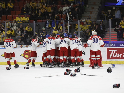 Českí hokejisti do 20 rokov sa tešia po zisku bronzu