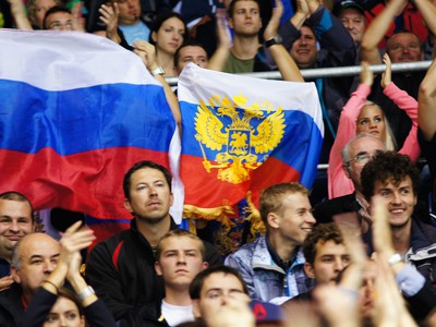 Ruskí fanúšikovia v Bratislave