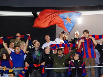 Fanúšikovia CSKA Moskva v Bratislave