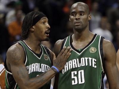 Hráči Bobcats Gerald Wallace